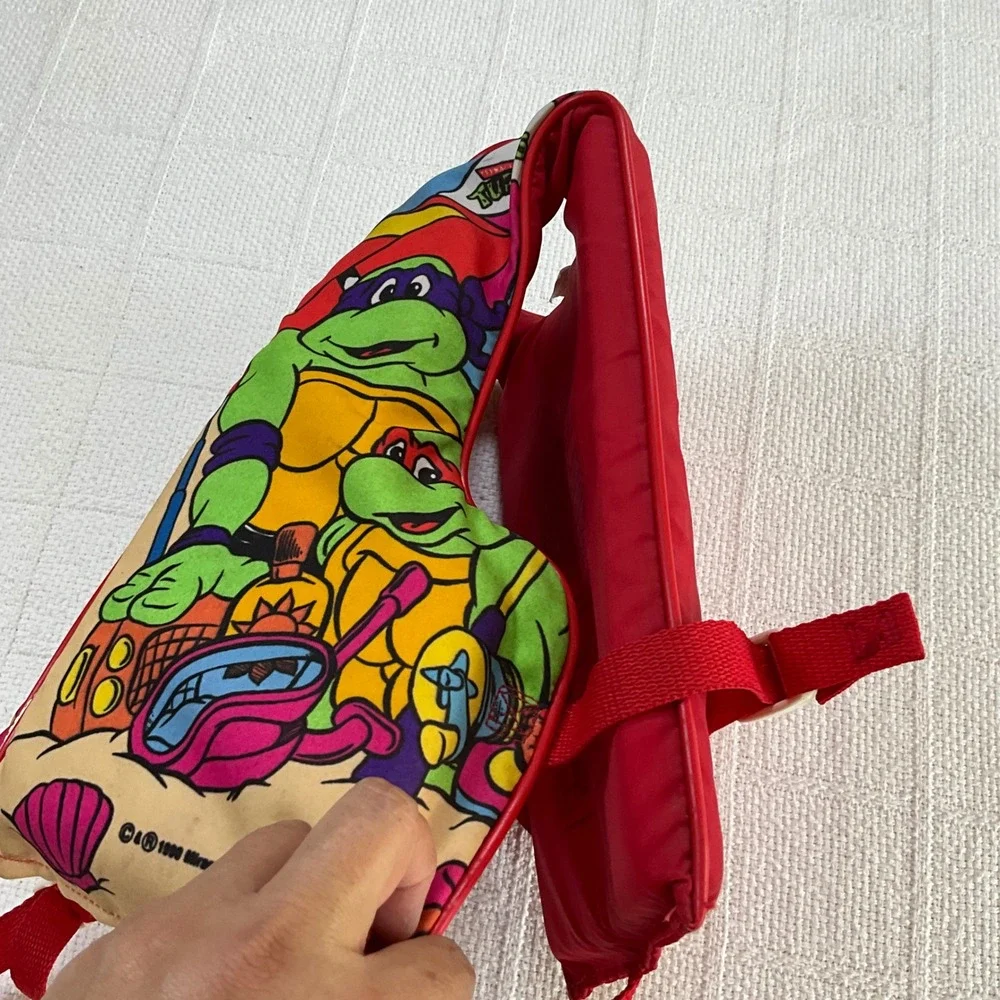 1996 Teenage Mutant Ninja‎ Turtles Child Small Life Vest PFD 30-50 LBS 12x12